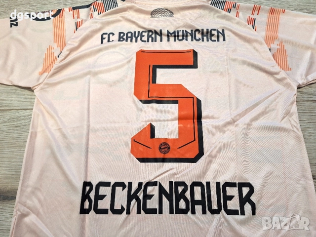 Футболна фланелка на Байерн Мюнхен #Франц Бекенбауер#5#специално издание!, снимка 2 - Футбол - 52222531