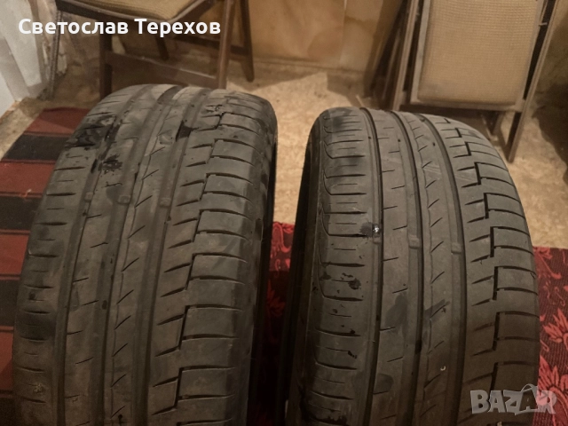 Продавам две нови гуми “Континентал Премиум Контакт -6” НОВИ, снимка 4 - Гуми и джанти - 52355188