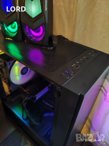 Геймърски i9 9900K, RX 7600 8GB,RAM 16GB DDR4, SSD 512GB NVME, снимка 5 - Геймърски - 53048259