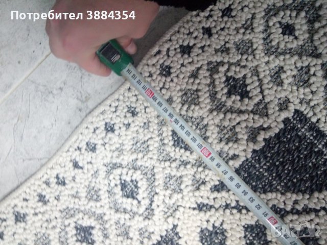 Бял Килим от Турция  deco Delta , снимка 3 - Килими - 43297441