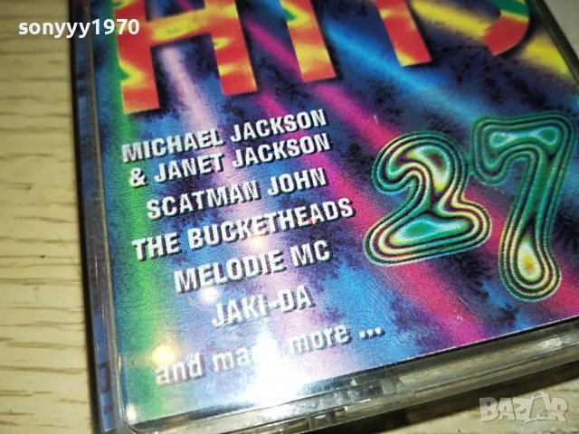 DJ HITS 27 КАСЕТА 1611221911, снимка 4 - Аудио касети - 38696232