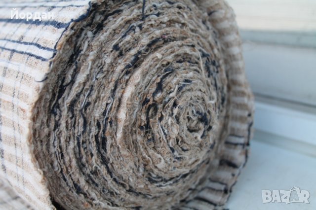 Ленен дебел плат, снимка 6 - Други ценни предмети - 43684836