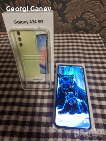 Телефон Samsung Galaxy A34 5G, снимка 4 - Samsung - 52930910