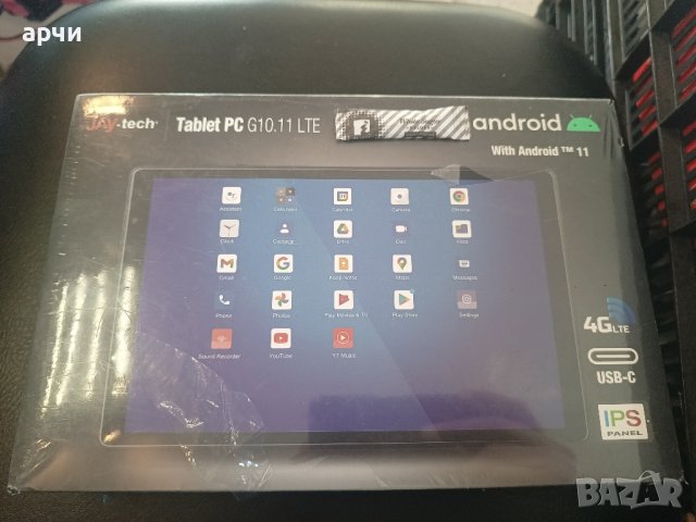 Таблет с sim card  Jay-tech Tablet PC G10.11 4G/LTE (10.1 инча, 1280x800, HD, Touch) черен неразпечв, снимка 2 - Таблети - 43986553