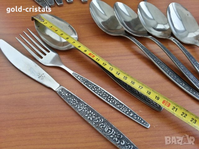 Руски прибори за хранене вилици лъжици  и ножове, снимка 8 - Антикварни и старинни предмети - 33616916