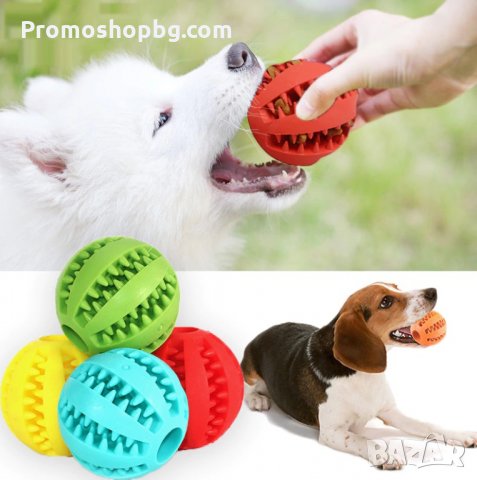 Играчка за куче / Дентална топка за куче, снимка 6 - За кучета - 32356544