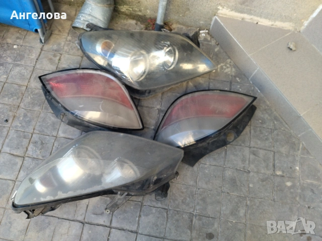 Амортисьори стопове фарове таван и резервнагумаза Опел Астра Н 