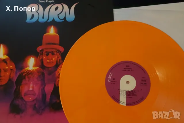 Плоча Deep Purple – Burn, 1974, снимка 7 - Грамофонни плочи - 49649623