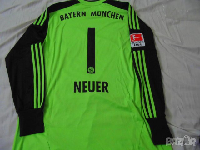 Оригинална вратраска тениска adidas Bayern Munich Manuel Neuer, снимка 2 - Футбол - 40220705