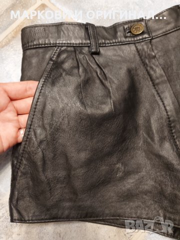 Дамски кожени панталонки/ест.кожа S рр., снимка 3 - Къси панталони и бермуди - 32937479