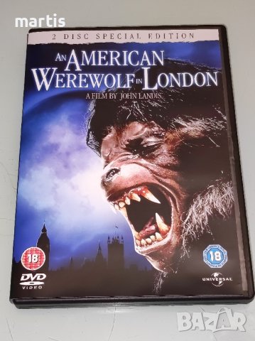 Американски Върколак в Лондон 2ДВД , снимка 1 - DVD филми - 43676990