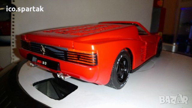 Ferrari 1:18 Testarossa spider 84 , снимка 7 - Колекции - 32389522