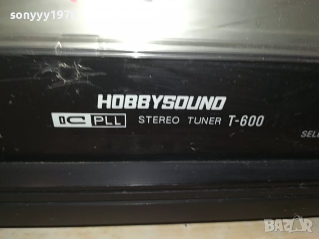 HOBBYSOUND T-600 TUNER 2408221229, снимка 8 - Ресийвъри, усилватели, смесителни пултове - 37786632