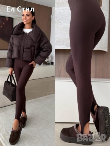 🌸Клин рипс без вата с ластик 29 лв/14.83€ Черно С С М М Л Л Шоколад С С М М Л Л, снимка 3 - Клинове - 52423040