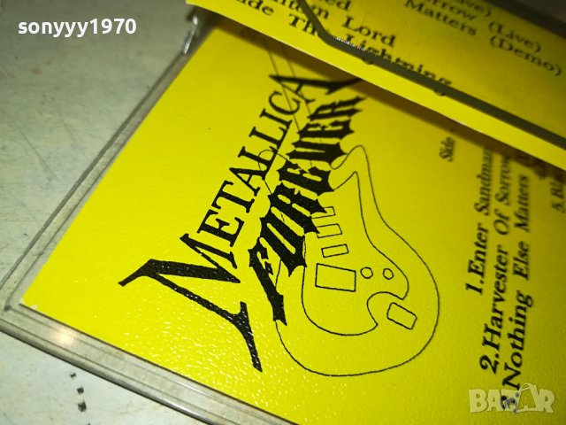 METALLICA-КАСЕТА 1412230947, снимка 10 - Аудио касети - 43406555