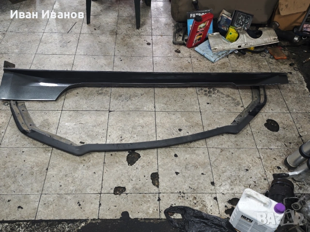 праг Mustang 2018-2023 и преден лип спойлер на предна броня , снимка 7 - Части - 53181022
