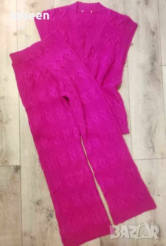 Плетен сет/комплект, снимка 2 - Комплекти - 43854099