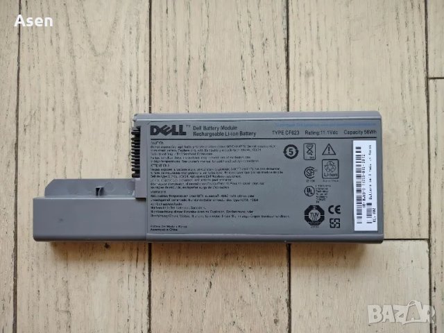 Dell Latitude D820 D830 D531 M4300 M65 CF623 батерия , снимка 1 - Батерии за лаптопи - 49537796