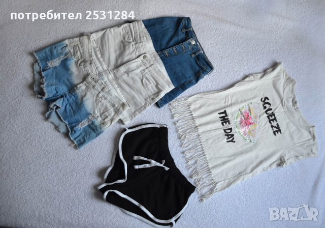 Летни къси панталони и пола за момиче 8-11 години, снимка 6 - Детски къси панталони - 28664113