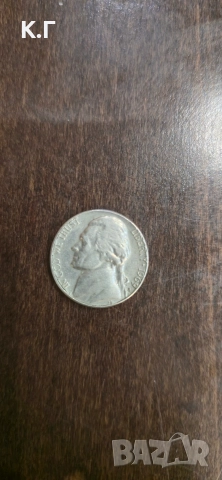 5 цента (0,05 щатски долара). 