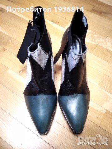 Боти естествена кожа DIESEL с етикет, снимка 2 - Дамски боти - 35051995