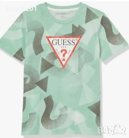 Оригинална тениска на Guess! С/М, 18 год., снимка 1