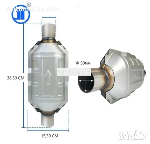 Универсален катализатор Automat, Керамичен, JTU-04 , EURO 4 , снимка 4 - Аксесоари и консумативи - 48930672