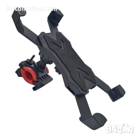 Поставка за телефон Automat, За мотор и велосипед, Универсална, Черен, снимка 2 - Аксесоари за велосипеди - 40430321
