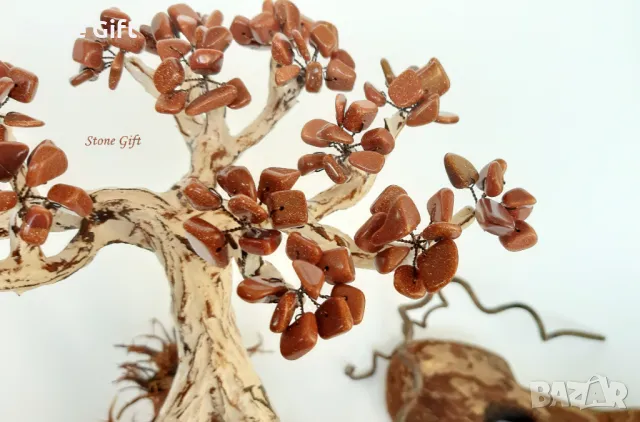 Дръвче Слънчев Камък, Подарък Коледа, Подарък Семейство, Подарък Зодия, Семеен подарък, снимка 5 - Други - 34516509