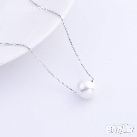 Сребърно колие 925 - Чокър Код: BKX124, снимка 2 - Колиета, медальони, синджири - 33682114