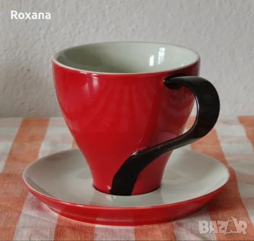 Чаша за чай с чинийка