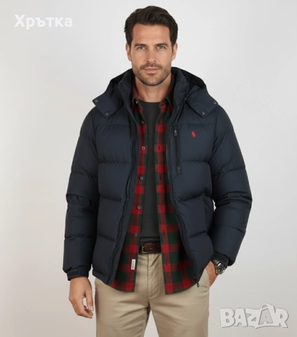 Polo Ralph Lauren Gorham - Оригинално мъжко яке с пух и пера р-р S-M, снимка 1