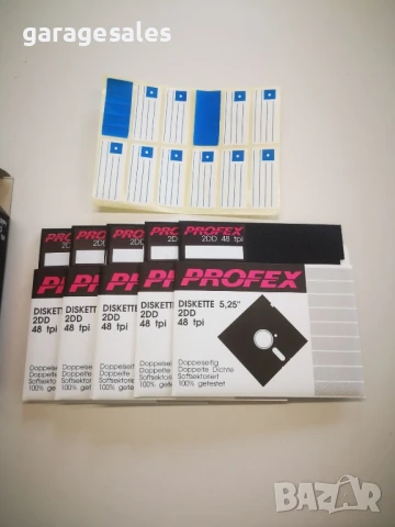 5.25" дискети за 8 битов компютър Правец, снимка 4 - Антикварни и старинни предмети - 50675394