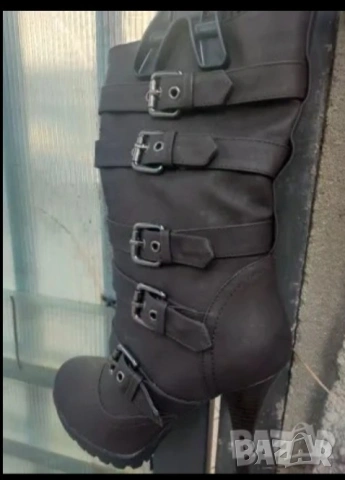 Дамски ботуши Дамски ботуши на висок ток Дамски ботуши естествена кожа Дамски пролетни есенни ботуши, снимка 17 - Дамски ботуши - 52155531