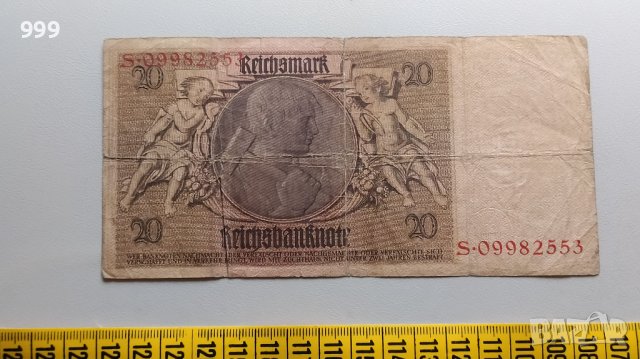 20 марки 1929 Германия, снимка 2 - Нумизматика и бонистика - 40054128