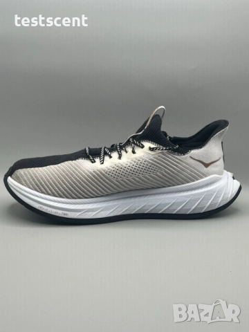 Мъжки маратонки HOKA ONE ONE Carbon X 3 – Black/White – Men’s US 12.5 (EU 47) черно бели за бягане, снимка 6 - Маратонки - 52966605
