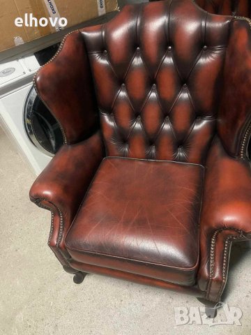Диван 3-ка+2фотьойла стил „Честърфийлд“, снимка 9 - Дивани и мека мебел - 43326369