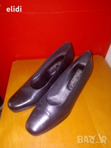 №40 GINO VENTURI естествена кожа, снимка 1 - Дамски обувки на ток - 27433204
