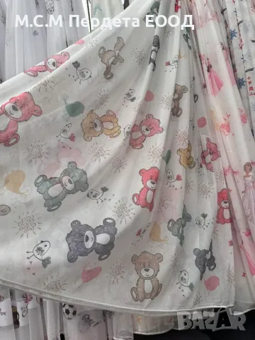 Детски пердета - плат височина 2.80 л.м., снимка 6 - Пердета и завеси - 50339436