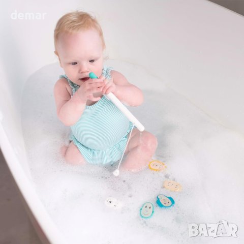 Антимикробна бебешка играчка за баня, сензорна игра за риболов, 1+ години, снимка 5 - Образователни игри - 43719040