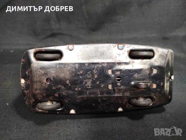 СТАРА РЕТРО СОЦ УНГАРСКА ЛАМАРИНЕНА ИГРАЧКА КОЛА TAXI LEMEZ, снимка 6 - Антикварни и старинни предмети - 49063995