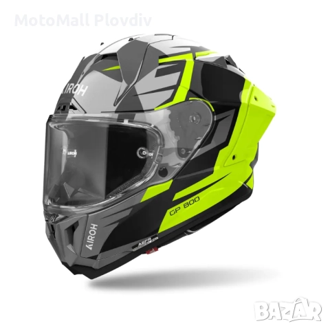 Airoh Каска GP 800 Master Yellow Gloss , снимка 3 - Аксесоари и консумативи - 51754659