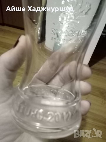 Бутилка от кока кола и чаша, снимка 1