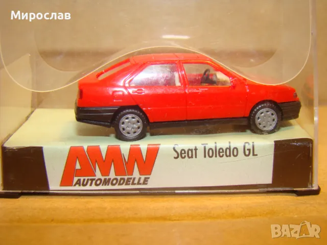 АMW H0 1/87 SEAT TOLEDO МОДЕЛ КОЛИЧКА ИГРАЧКА, снимка 3 - Колекции - 48749836