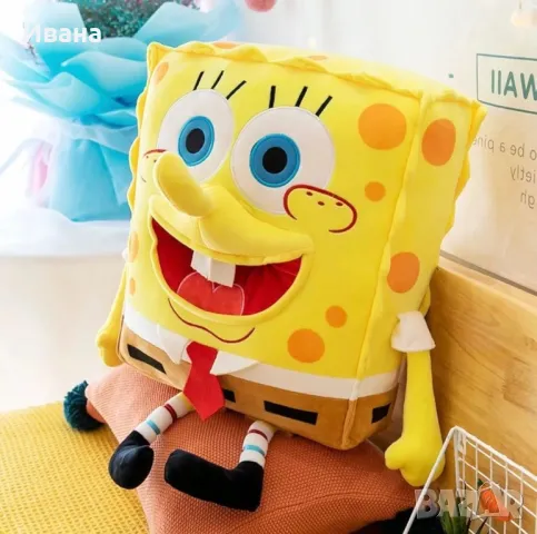 Плюшена играчка Spongebob Спондж Боб/Плюшени играчки, снимка 2 - Плюшени играчки - 48348261