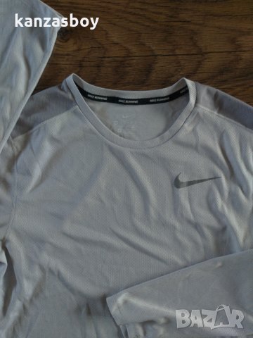 NIKE Breathe Running Reflective Dri-Fit - страхотна мъжка блуза, снимка 4 - Блузи - 34686436
