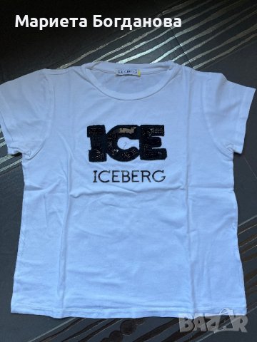 Оригинална тениска iceberg, снимка 1 - Тениски - 39638414