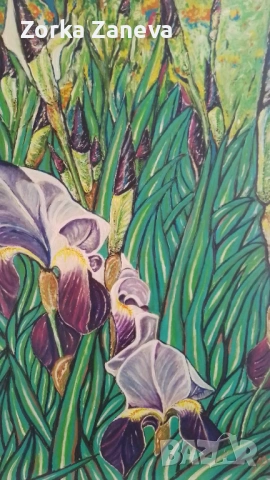 Картина,70см,50 см,в рамка., снимка 3 - Картини - 52551235