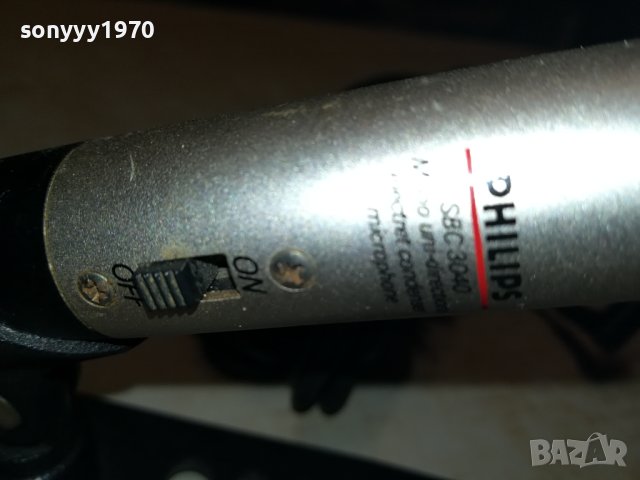 PHILIPS SBC3040 MICROPHONE-SWISS 1901241815, снимка 15 - Микрофони - 43884955