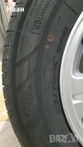 ПЕРФЕКТНИ летни гуми 215/70R16 100H HANKOOK VENTUS PRIME 2, снимка 3 - Гуми и джанти - 47869901